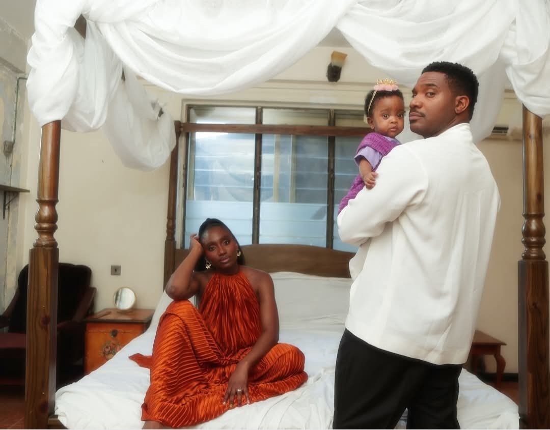 Kunle Remi shares family photo daughter birthday