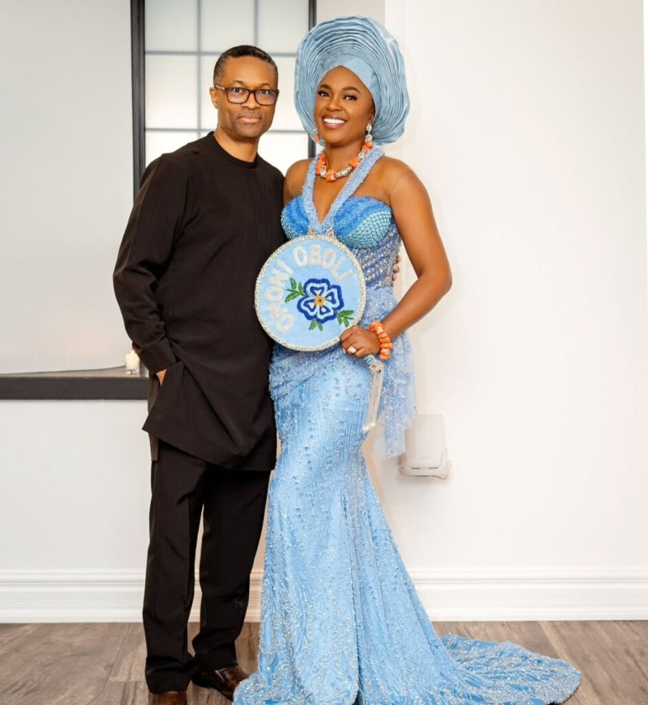 Omoni Oboli celebrates wedding anniversary with Nnamdi
