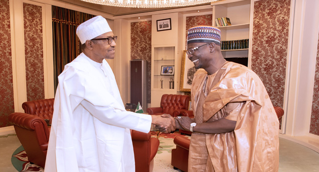 Governor Sule on Buhari’s praise singers