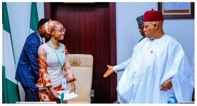 Joy Ogah vice president for a day girl-child education Nigeria