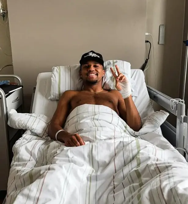 Felix Agu successful ankle surgery