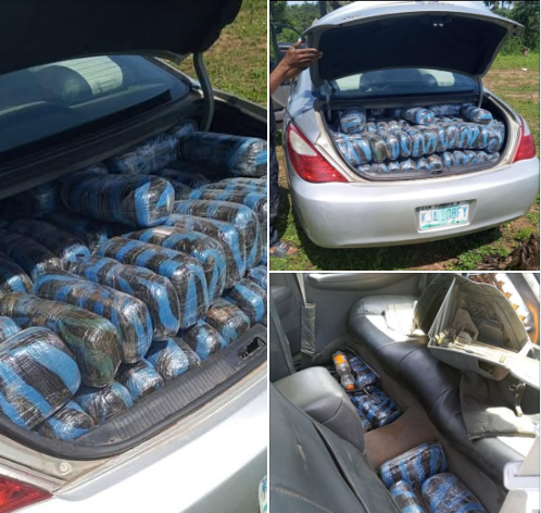 vehicle laden with drugs abandoned in Nasarawa checkpoint