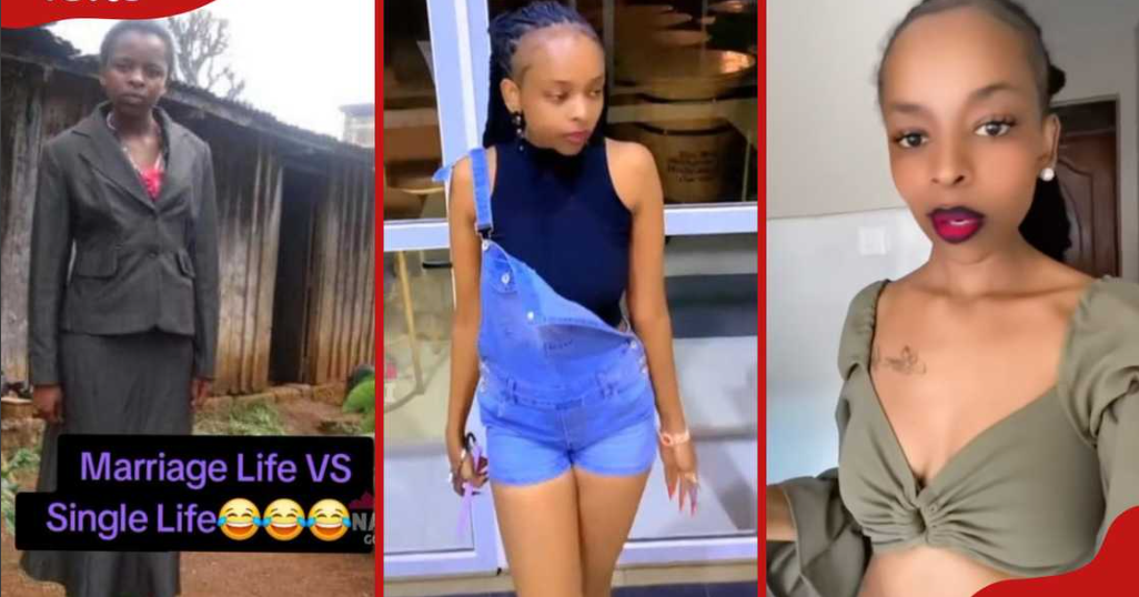 woman shares before-during-after marriage photos