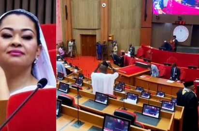 Natasha Akpoti-Uduaghan resumption Senate plenary Natasha Akpoti-Uduaghan resumption Senate plenary