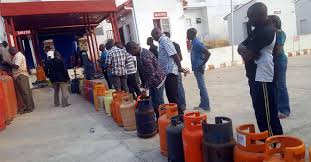 Nigeria cooking gas supply shortage ₦25,000 cylinder