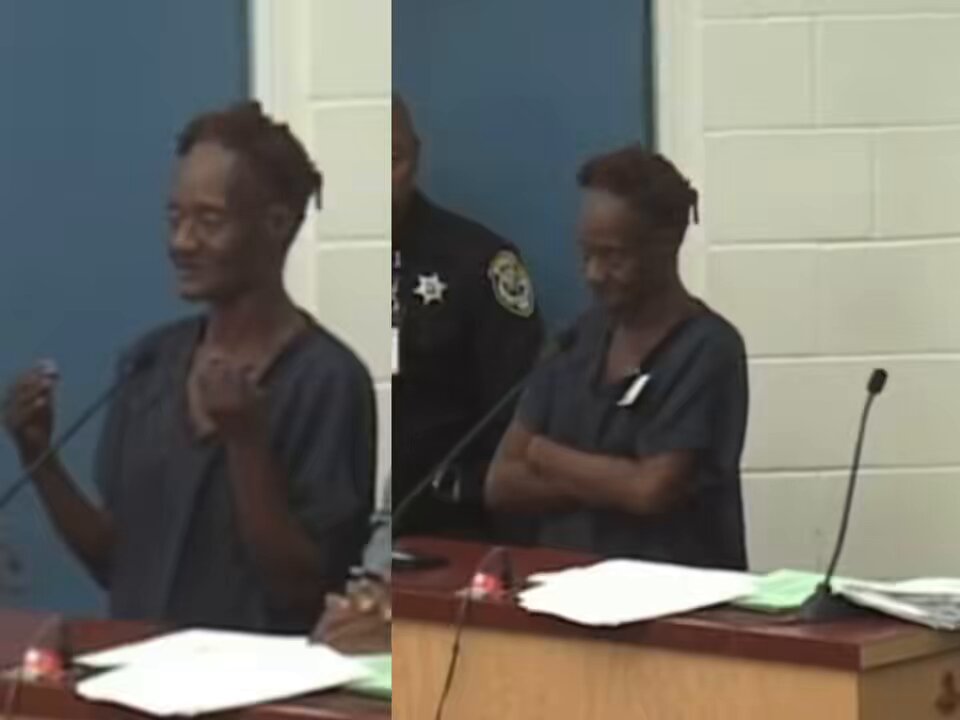 Homeless woman begs judge to stay in jail