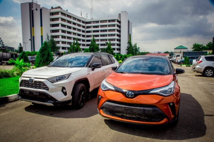 Nigeria Police recover cars stolen from Netherlands