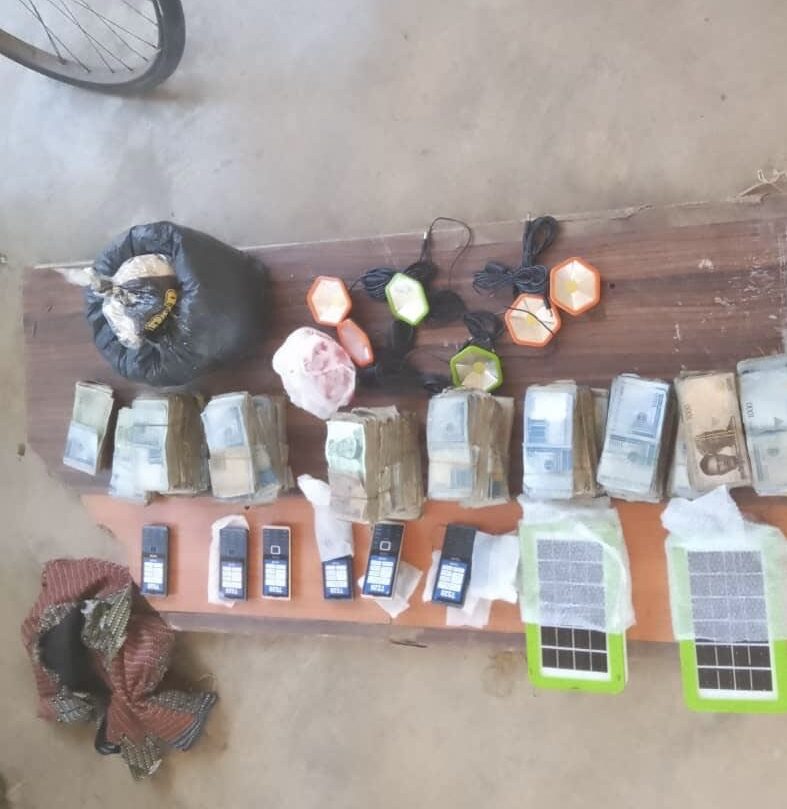 Troops recover N4.7m, phones and bicycles after encounter with terrorists in Borno
