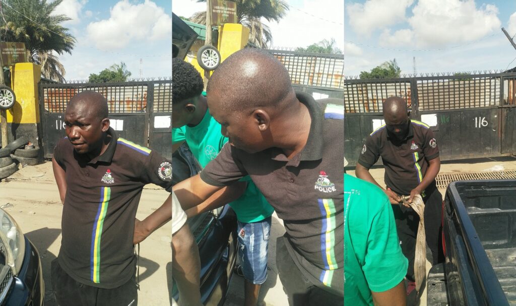 Police officer saves stranded motorists on 3rd Mainland Bridge