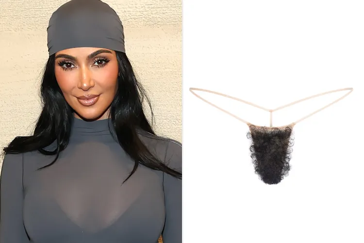Kim Kardashian launches SKIMS faux hair thong collection