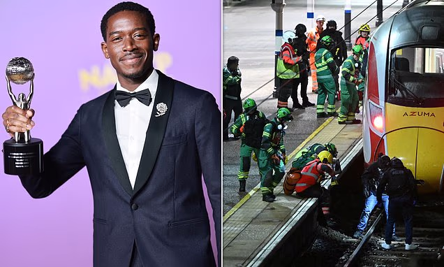 Damson Idris nephew victim Huntingdon train attack