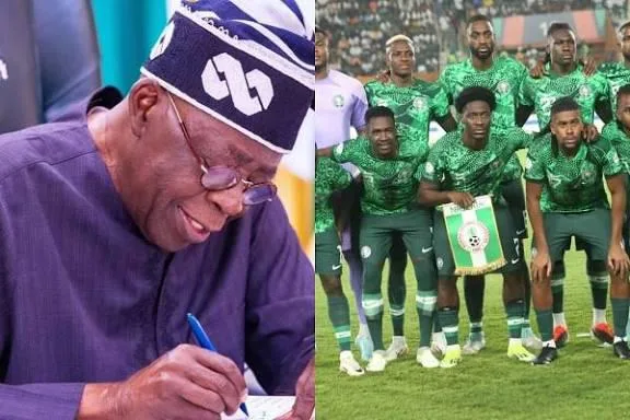 Tinubu urges Super Eagles to focus on AFCON after World Cup exit