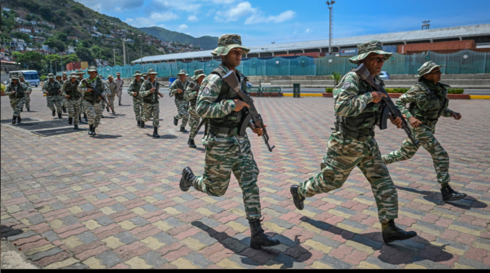 Venezuela massive military mobilization