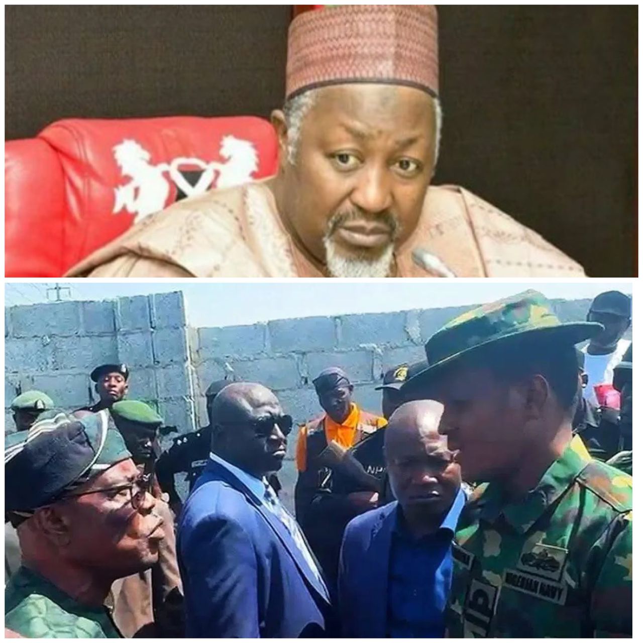 Defence Minister backs naval officer confronts FCT Minister Wike