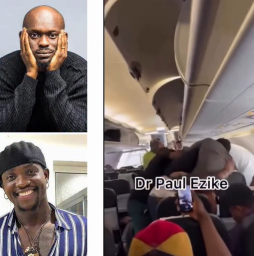 VDM and Mr Jollof fight on plane