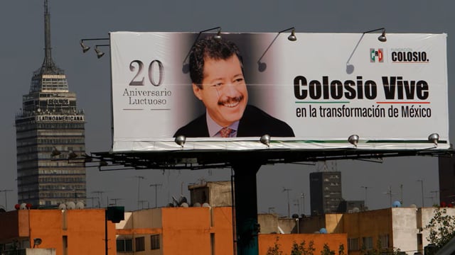Suspect arrested Colosio assassination 1994