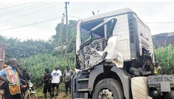 cement truck crushes minor to death in Ogun
