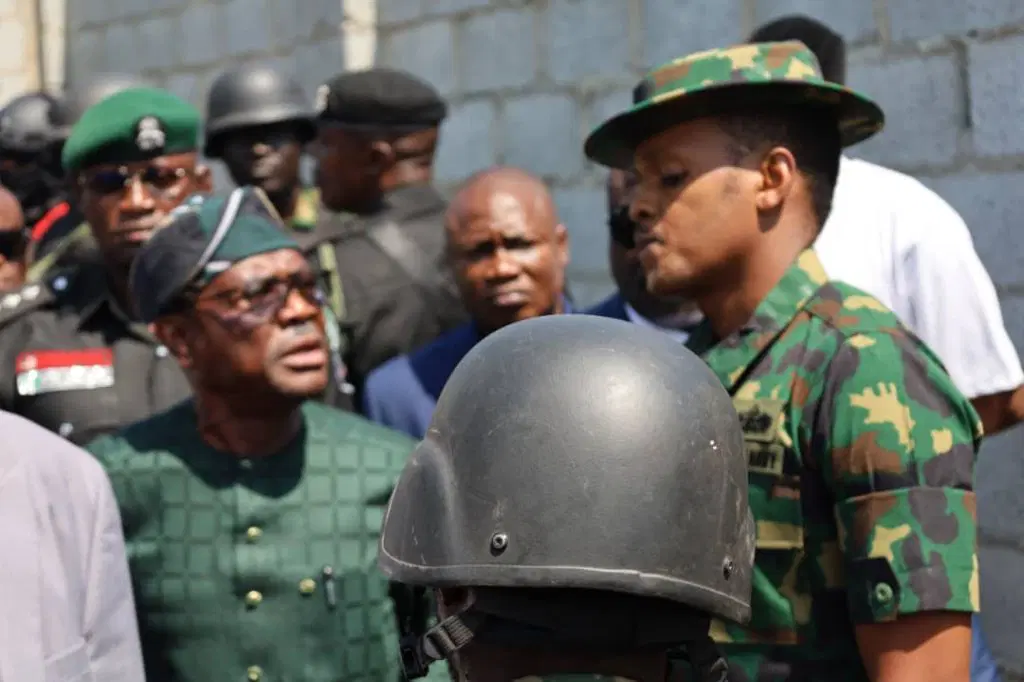 FCT Minister Wike clash with soldiers over land in Abuja