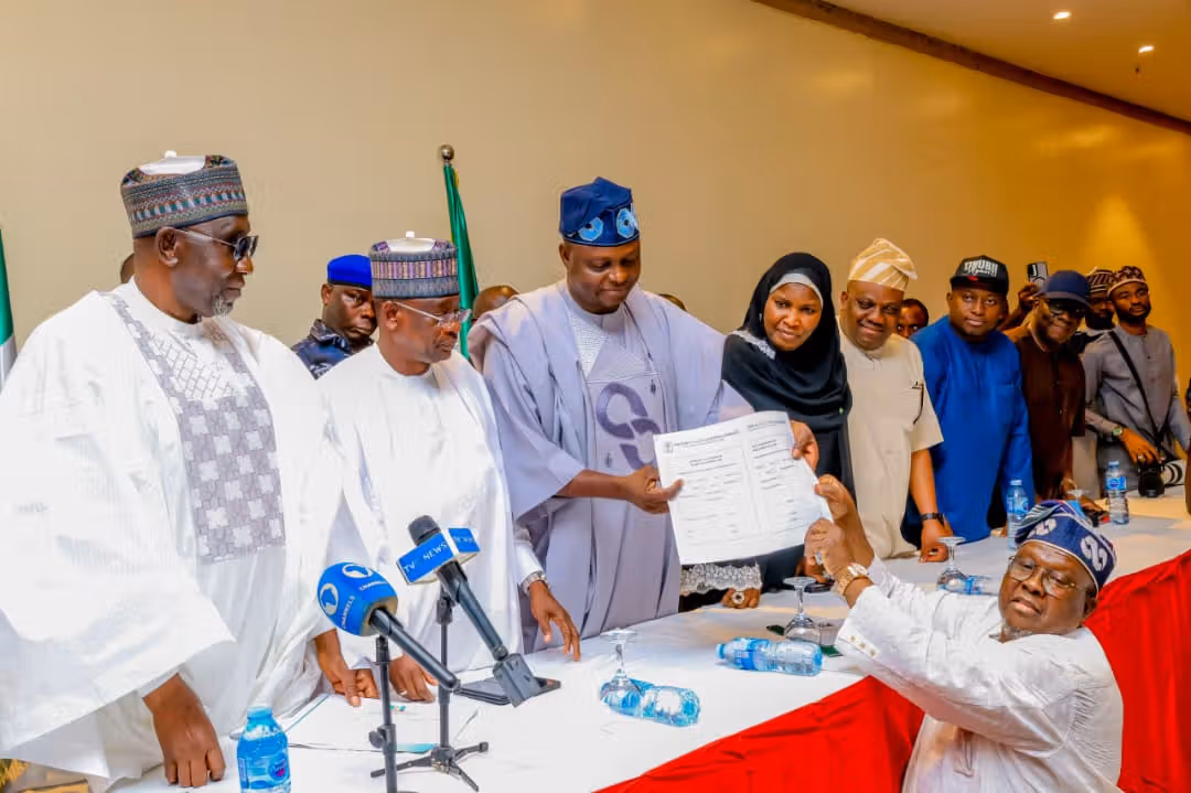 Tinubu Retains Shettima as Running Mate as APC Submits 2027 Presidential Nomination Forms